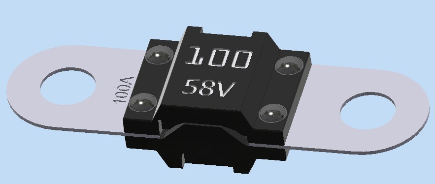 AFD58-XXX-Mx Series Bolt-on Fuse-link